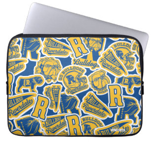 Riverdale Football und Cheer Pattern Laptopschutzhülle