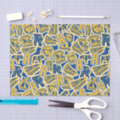 Riverdale Football und Cheer Pattern Seidenpapier (Handwerk)