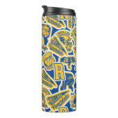 Riverdale Football und Cheer Pattern Thermosbecher (Nach rechts gedreht)