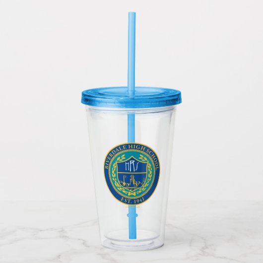 Riverdale High School Siegel Acryltrinkbecher (Vorderseite)