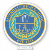Riverdale High School Siegel Aufkleber (Vorderseite)