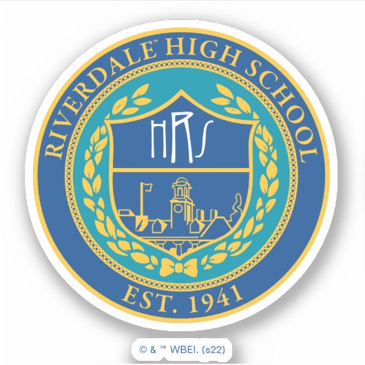 Riverdale High School Siegel Aufkleber (Vorderseite)