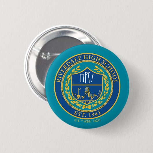 Riverdale High School Siegel Button (Vorne & Hinten)