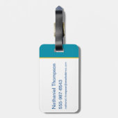 Riverdale High School Siegel Gepäckanhänger (Rückseite vertikal)