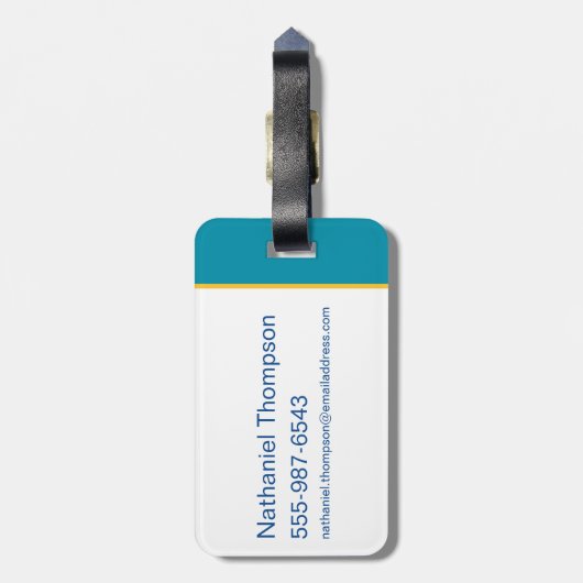 Riverdale High School Siegel Gepäckanhänger (Rückseite vertikal)