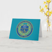 Riverdale High School Siegel Karte (Gelbe Blume)