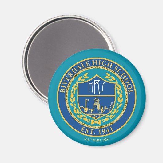 Riverdale High School Siegel Magnet (Vorderseite/Rückseite)