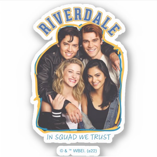 Riverdale - im Squad vertrauen wir Aufkleber (Vorderseite)