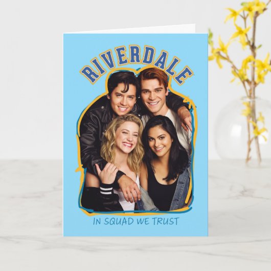 Riverdale - im Squad vertrauen wir Karte (Gelbe Blume)