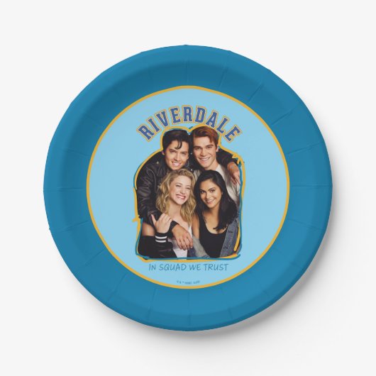 Riverdale - im Squad vertrauen wir Pappteller (Vorderseite)