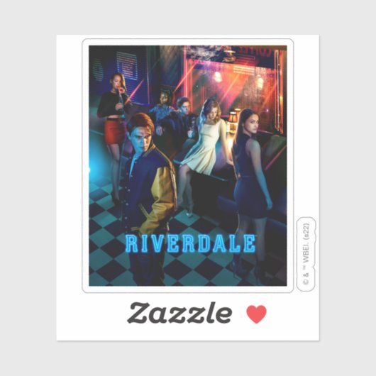 Riverdale Inside Pops Diner Poster Aufkleber (Blatt)