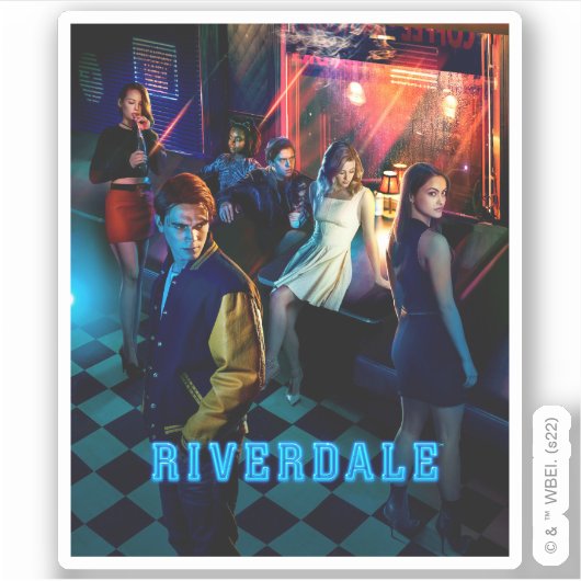 Riverdale Inside Pops Diner Poster Aufkleber (Vorderseite)
