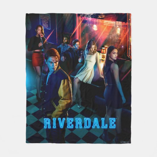 Riverdale Inside Pops Diner Poster Fleecedecke (Vorderseite)