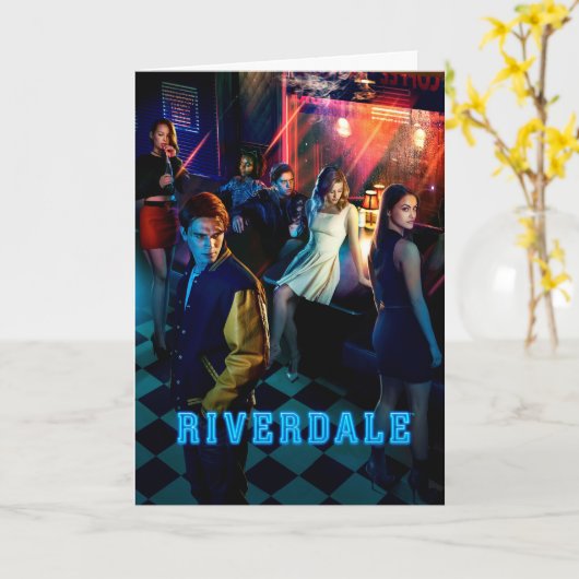 Riverdale Inside Pops Diner Poster Karte (Gelbe Blume)