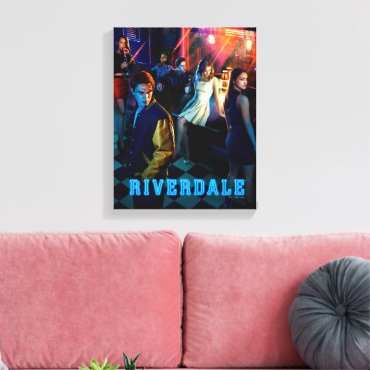 Riverdale Inside Pops Diner Poster Leinwanddruck (Insitu (Wohnzimmer))