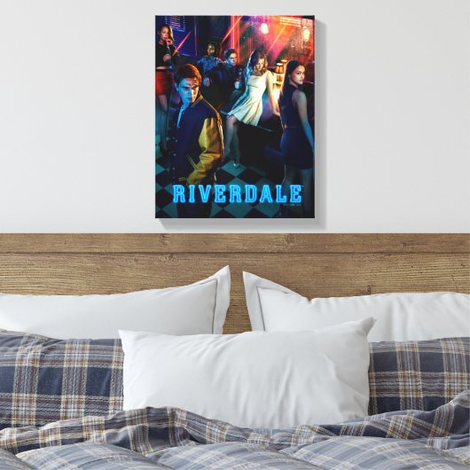 Riverdale Inside Pops Diner Poster Leinwanddruck (Insitu (Schlafzimmer))