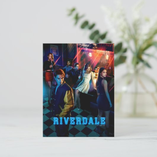 Riverdale Inside Pops Diner Poster Postkarte (Stehend Vorderseite)