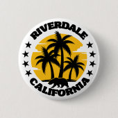 Riverdale, Kalifornien Button (Vorderseite)