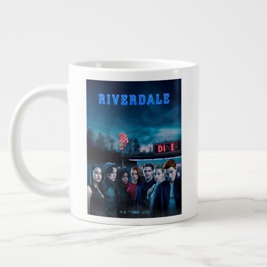 Riverdale Outdoor Pops Diner Poster Jumbo-Tasse (Links)