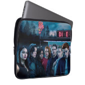 Riverdale Outdoor Pops Diner Poster Laptopschutzhülle (Vorne Rechts)