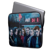 Riverdale Outdoor Pops Diner Poster Laptopschutzhülle (Vorderseite Links)