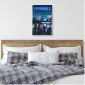 Riverdale Outdoor Pops Diner Poster Leinwanddruck (Insitu (Schlafzimmer))