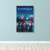 Riverdale Outdoor Pops Diner Poster Leinwanddruck (Insitu (Holzboden))