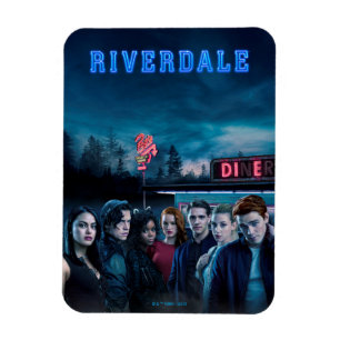 Riverdale Outdoor Pops Diner Poster Magnet