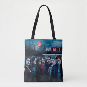 Riverdale Outdoor Pops Diner Poster Tasche