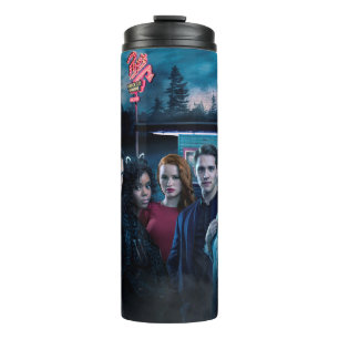 Riverdale Outdoor Pops Diner Poster Thermosbecher