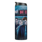 Riverdale Outdoor Pops Diner Poster Thermosbecher (Nach rechts gedreht)
