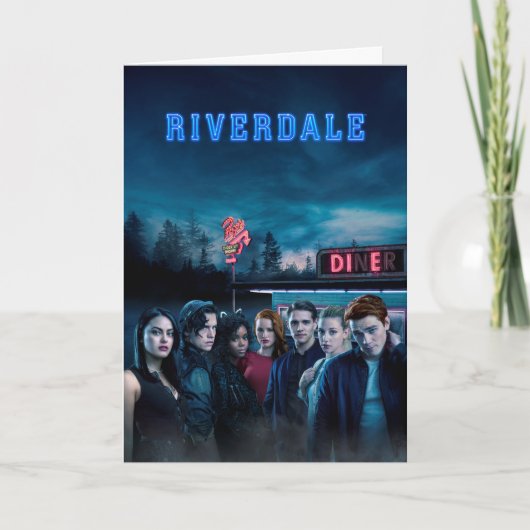 Riverdale Outside Pop's Diner Poster Karte (Vorderseite)