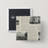 Riverdale Prune Orchard, Kalifornien Button (Vorne & Hinten)