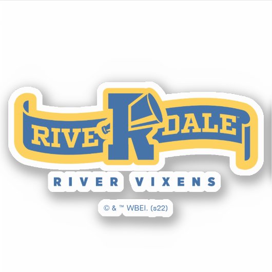 Riverdale River Vixens Banner Aufkleber (Vorderseite)