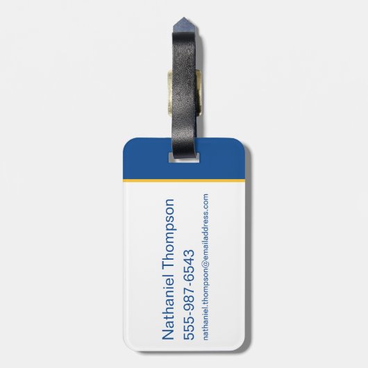 Riverdale River Vixens Banner Gepäckanhänger (Rückseite vertikal)