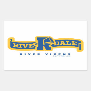 Riverdale River Vixens Banner Rechteckiger Aufkleber