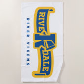 Riverdale River Vixens Banner Strandtuch (Vorderseite)