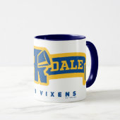 Riverdale River Vixens Banner Tasse (VorderseiteRechts)