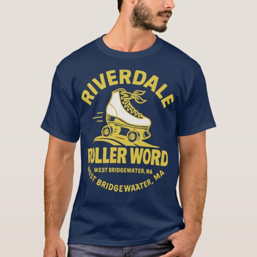 Riverdale Roller World Retro Roller 1980er Roller  T-Shirt (Vorderseite)