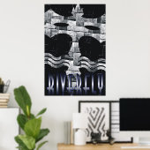 Riverfly Brick Poster (Heimbüro)