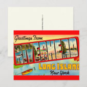 Riverhead Long Island Begrüßung Postkarte (Vorne/Hinten)