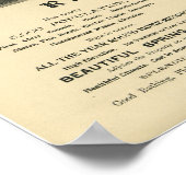 Riverhead New York 1903 Antike Panoramakarte Poster (Ecke)