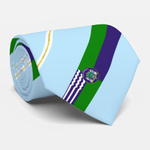 Riverhead (New York) Stadtflagge Neck Tie Krawatte