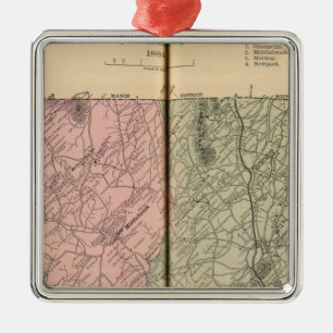 Riverheads, Augusta County Ornament Aus Metall