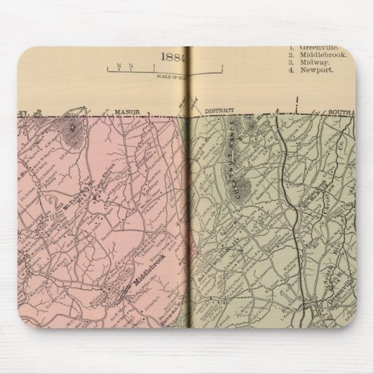 Riverheads, Augusta Landkreis Mousepad (Vorne)