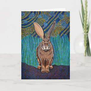 Riverine Rabbit Greeting Card Karte