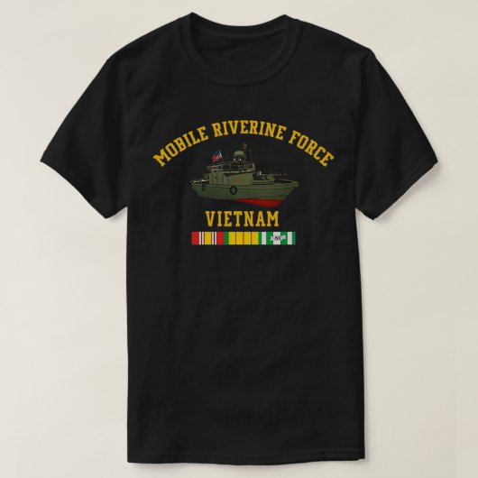 Riverine Vietnam Veteranen Tag Chri T-Shirt (Design vorne)