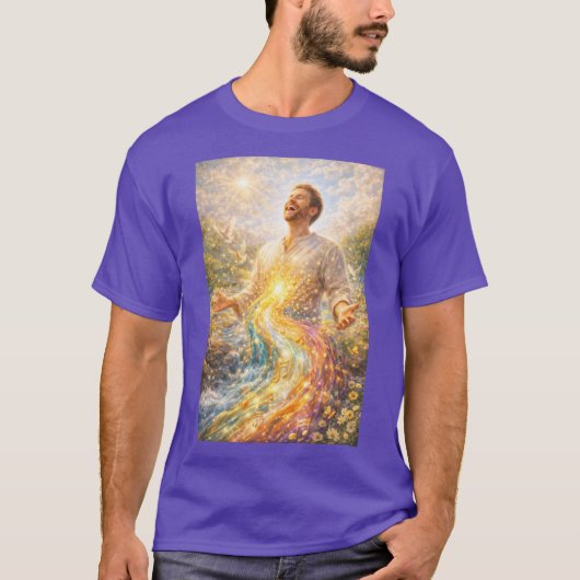 Rivers of living water flowing T-Shirt (Vorderseite)