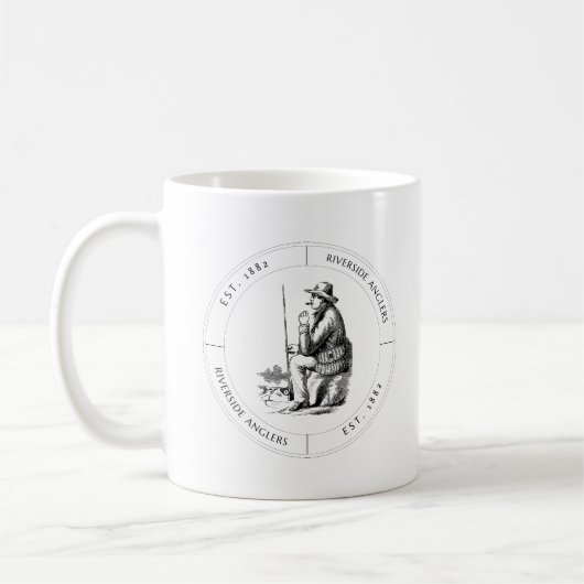 Riverside Angler Kaffeetasse (Links)