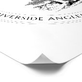 Riverside Angler Poster (Ecke)